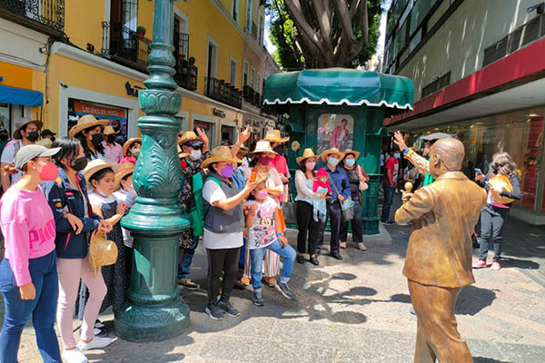 Concluyen con gran éxito recorridos guiados en el centro histórico de Puebla
