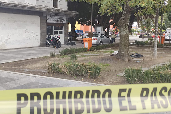 Hallan a indigente sin vida en inmediaciones del templo de Dolores