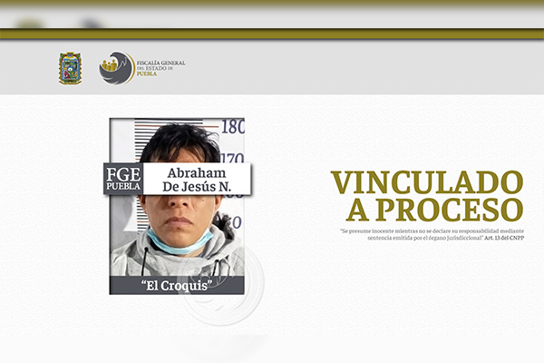 Vinculan a proceso a “el Croquis” por feminicidio de su expareja