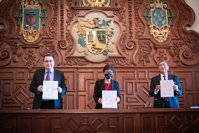 BUAP firma convenio con Escuela de Formación Judicial del Consejo de la Judicatura Federal