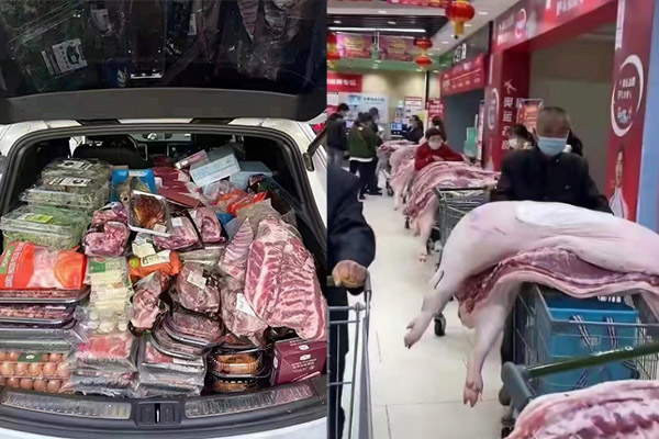 Compras de pánico y caos en China tras anuncio de nuevo confinamiento