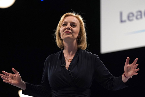 Liz Truss será la nueva primera ministra británica