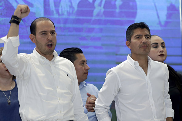 PAN perjudicó a Eduardo Rivera con acto anticipado de campaña: Barbosa