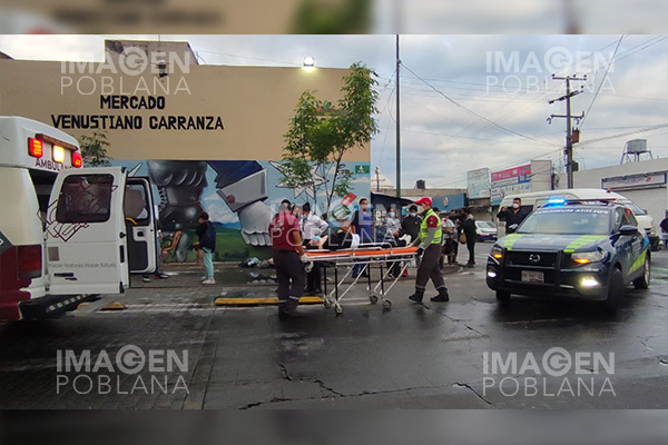 Atropella combi de Ruta 35 a mujer en la 4 Poniente