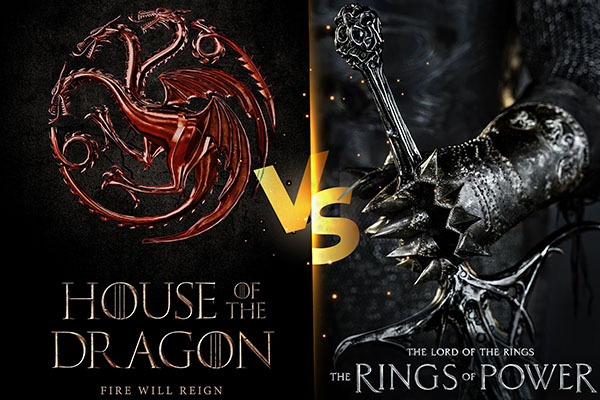 “House of the Dragon” vs “Rings of Power”, ¿Cuál es la más exitosa hasta el momento?