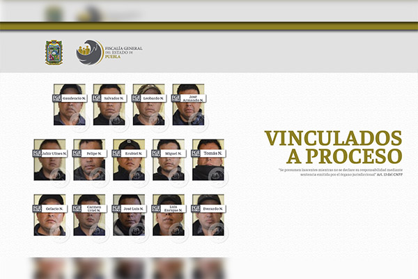 Prisión preventiva para 14 policías municipales de Quimixtlán