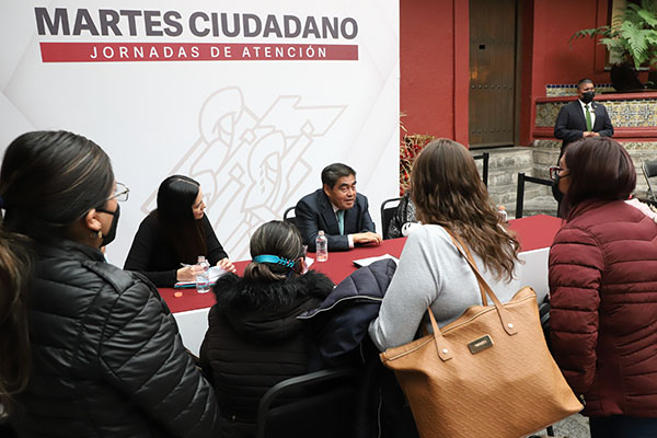 Con "Martes Ciudadano", Barbosa escucha y apoya a población ante necesidades