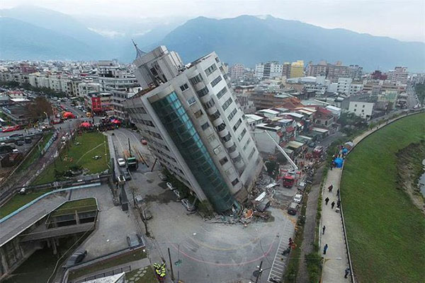 Sismo de magnitud 6,9 sacude Taiwán