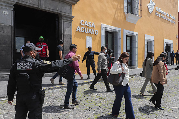 Encabeza Barbosa “Simulacro Nacional 2022”