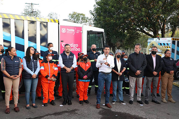 Ayuntamiento de Puebla pone en marcha estrategia integral de limpieza urbana