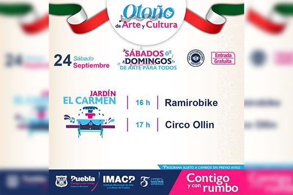 El Otoño de Arte y Cultura visita el centro histórico de Puebla con “Noches Musicales”