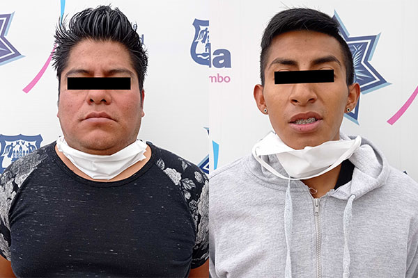 Detenidos dos presuntos integrantes de “los Pillines”