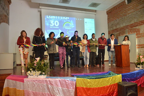Diputada trans Salma Luévano visita Puebla con motivo de Encuentro LGBTTTIQ+