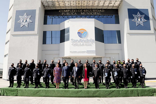 Incorpora Mundo Tlatehui a 30 nuevos policías de San Andrés Cholula