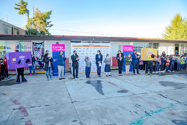 SMDIF Puebla reactiva 5 desayunadores en escuelas poblanas con apoyo de grupo OXXO