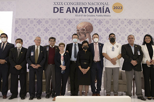 Da inicio el XXIX Congreso Nacional de Anatomía en la BUAP