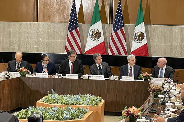 México y EU sostienen reunión Diálogo de Alto Nivel de Seguridad en Washington
