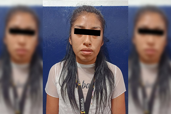 Chica de armas tomar: la detuvieron con cartuchos útiles y droga