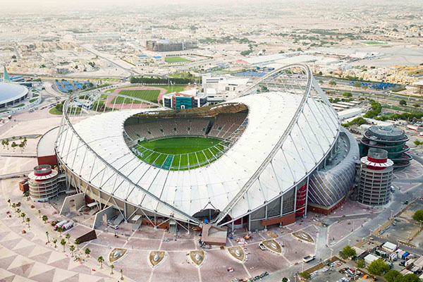 Así es el estadio Internacional Khalifa, el más icónico para el deporte de Qatar