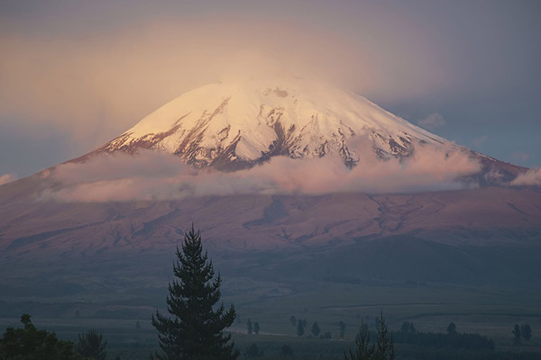 Alerta amarilla para zona del volcán Cotopaxi en Ecuador