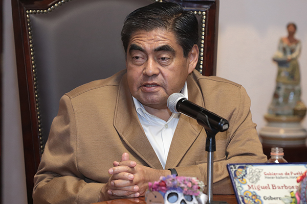 Fiscalía de Puebla, la mejor del país: Barbosa