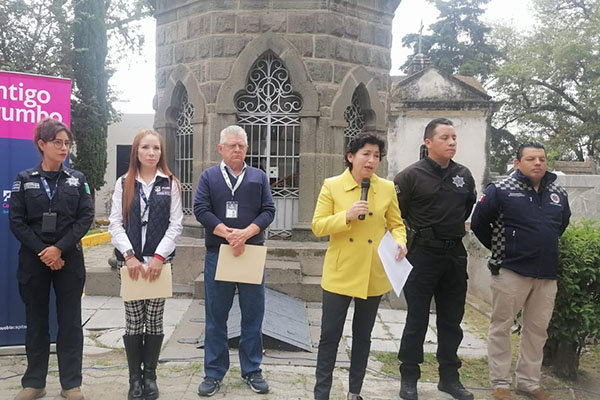 Desplegará SSC a más de 1,200 elementos para Operativo de Día de Muertos
