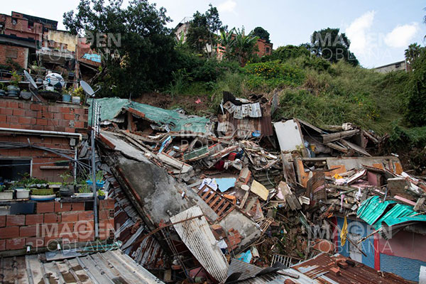 Lluvias han afectado a 26,000 familias en Venezuela