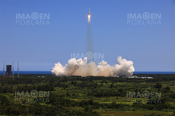 China lanza último módulo de laboratorio Mengtian para terminar su estación espacial