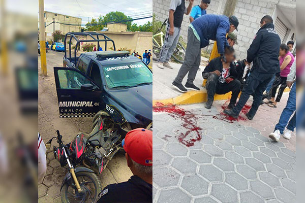 Ladrones balean a policías tras persecución en Tecamachalco