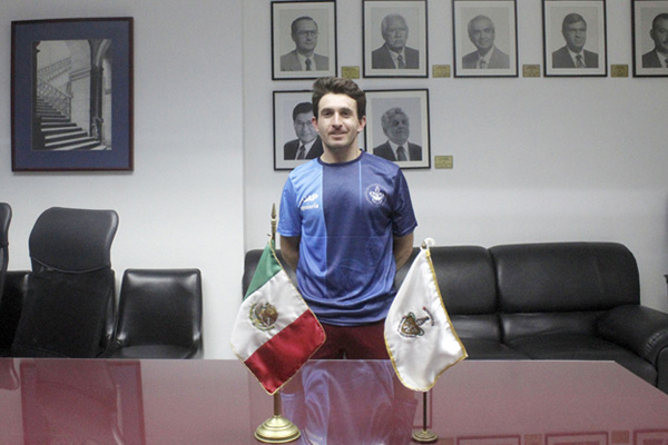 Alumno de la BUAP representará a México en Campeonato Mundial de Pádel, en Dubái