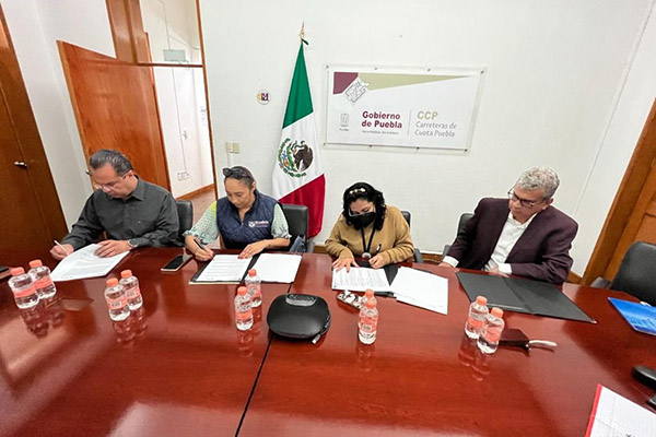 Ayuntamiento de Puebla y carreteras de cuota firman convenio de colaboración