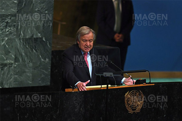 Jefe de ONU anuncia plan de alertas tempranas globales sobre cambio climático