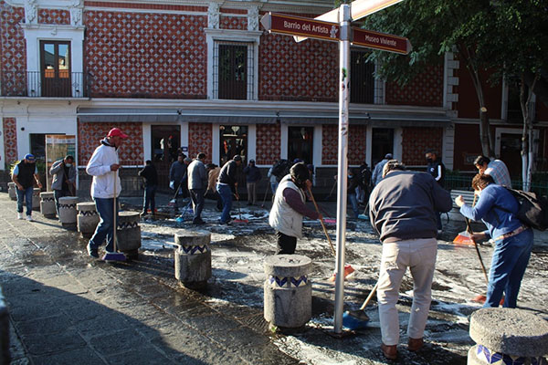 Sociedad y gobierno municipal se suman para limpiar espacios públicos