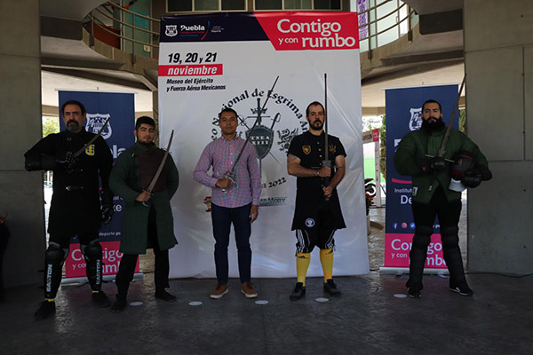 13° Torneo Nacional de Esgrima Histórico 2022 llega a Puebla capital