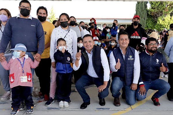 Mundo Tlatehui encabeza Jornada de Forestación en preescolar del CEDAT