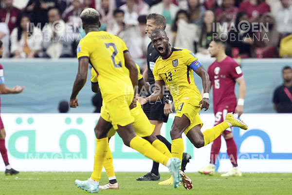 Ecuador se impone a Catar en partido inaugural del Mundial