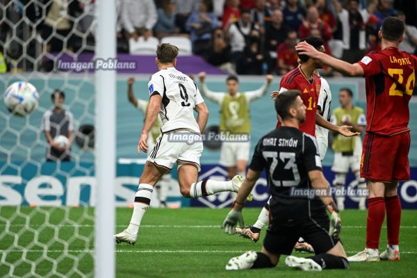 España y Alemania igualan 1-1 en Catar