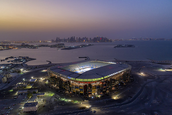 Estadio 974 de Qatar comienza a ser desmontado y se despide del Mundial