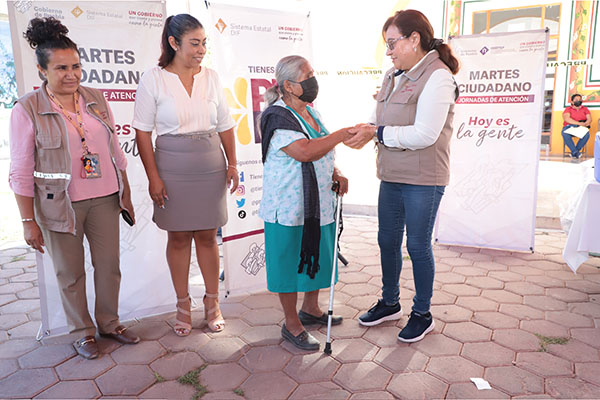 En Yeloixtlahuaca, SEDIF fortalece inclusión de personas con discapacidad