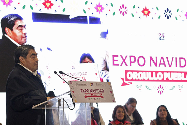Inauguran segunda edición de la Expo Navidad Orgullo Puebla