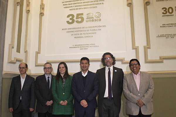 Pide Eduardo Rivera no olvidar patrimonio histórico de Puebla