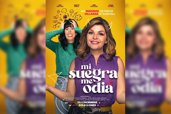 “Mi suegra me odia”, el regreso al cine de Itatí Cantoral en una peculiar comedia