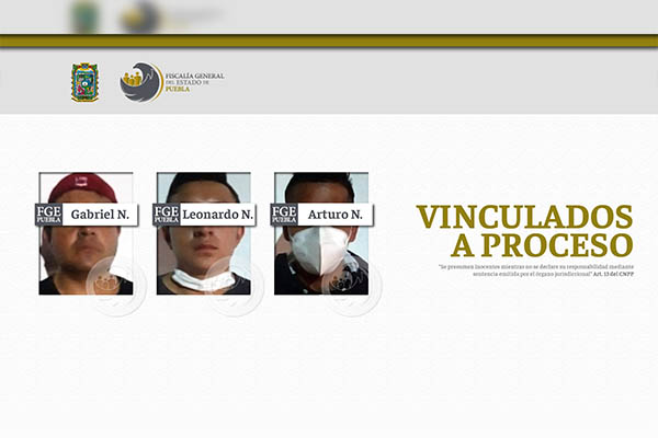 Procesan a tres sujetos por extorsión