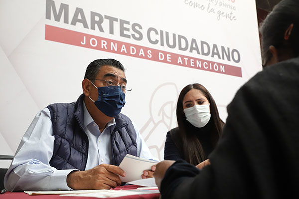 Con "Martes Ciudadano", Sergio Salomón Céspedes ratifica un gobierno de puertas abiertas