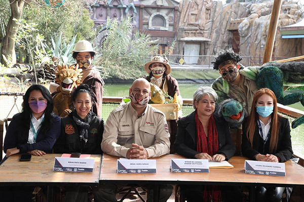 Ayuntamiento de Puebla y Africam reciclarán hasta 5,000 árboles navideños