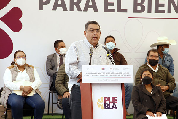 Salomón Céspedes reitera compromiso para mantener estabilidad de Puebla