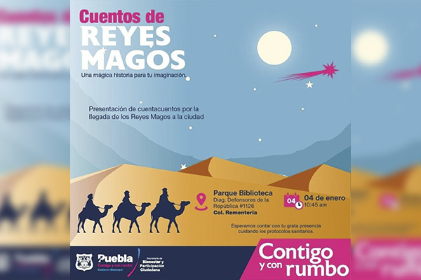 Ayuntamiento invita a presentación de cuentacuentos en el Parque Biblioteca