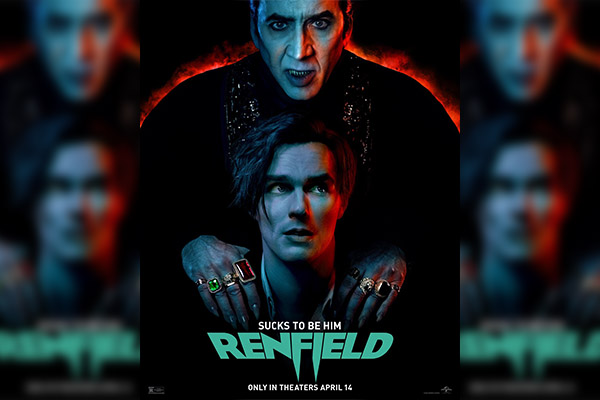 Lanzan primer tráiler de “Renfield”, la nueva y retorcida cinta de Nicolas Cage