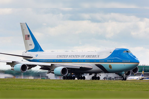 Así es el AirForceOne, el avión presidencial de Joe Biden