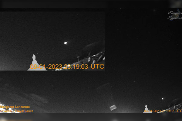 Cohete espacial no logra llegar a la órbita y vuelve en llamas a la Tierra